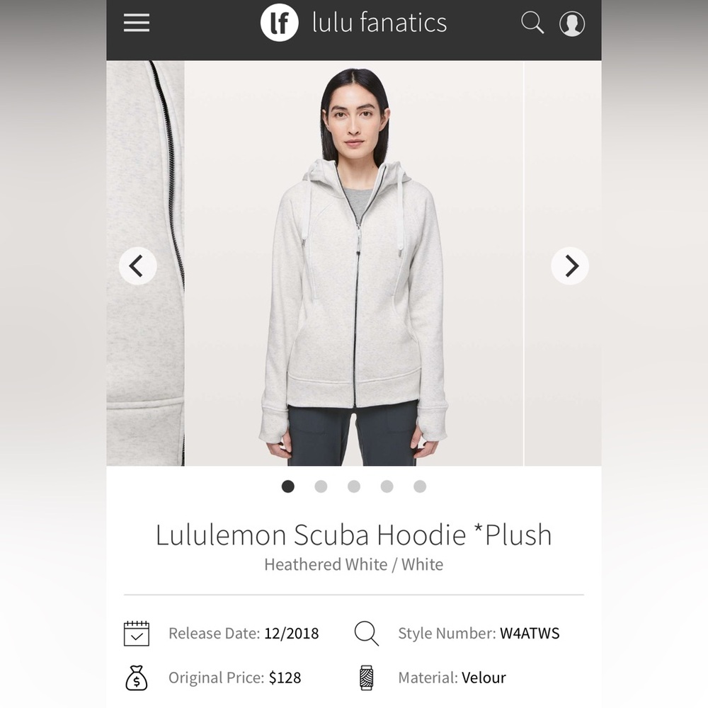 Lululemon Scuba Hoodie PLUSH